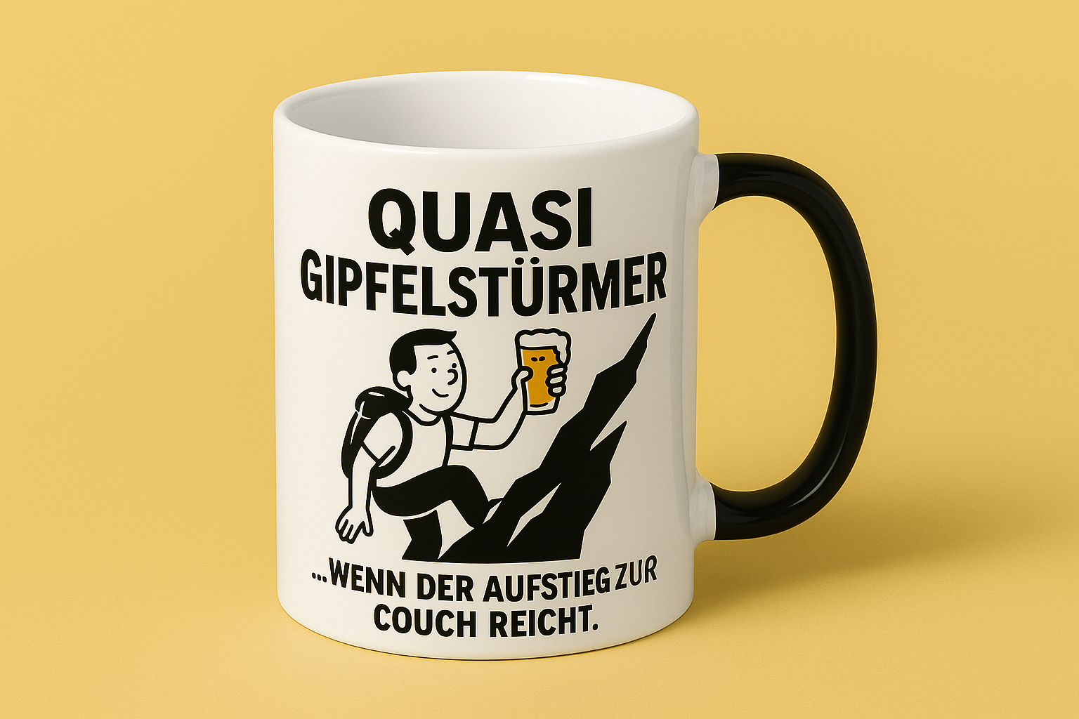 Tasse Gipfelstürmer