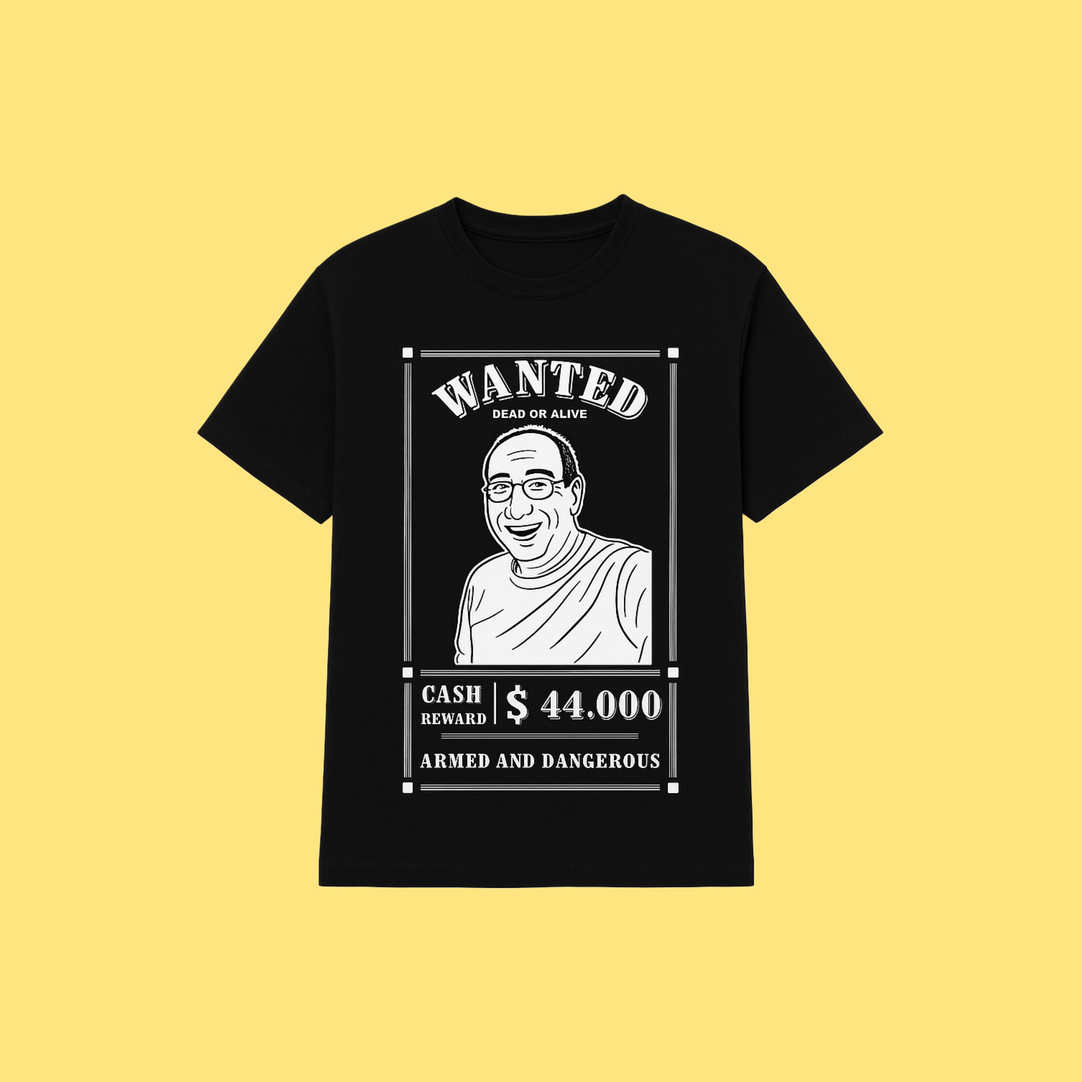 Wanted Backprint T-Shirt