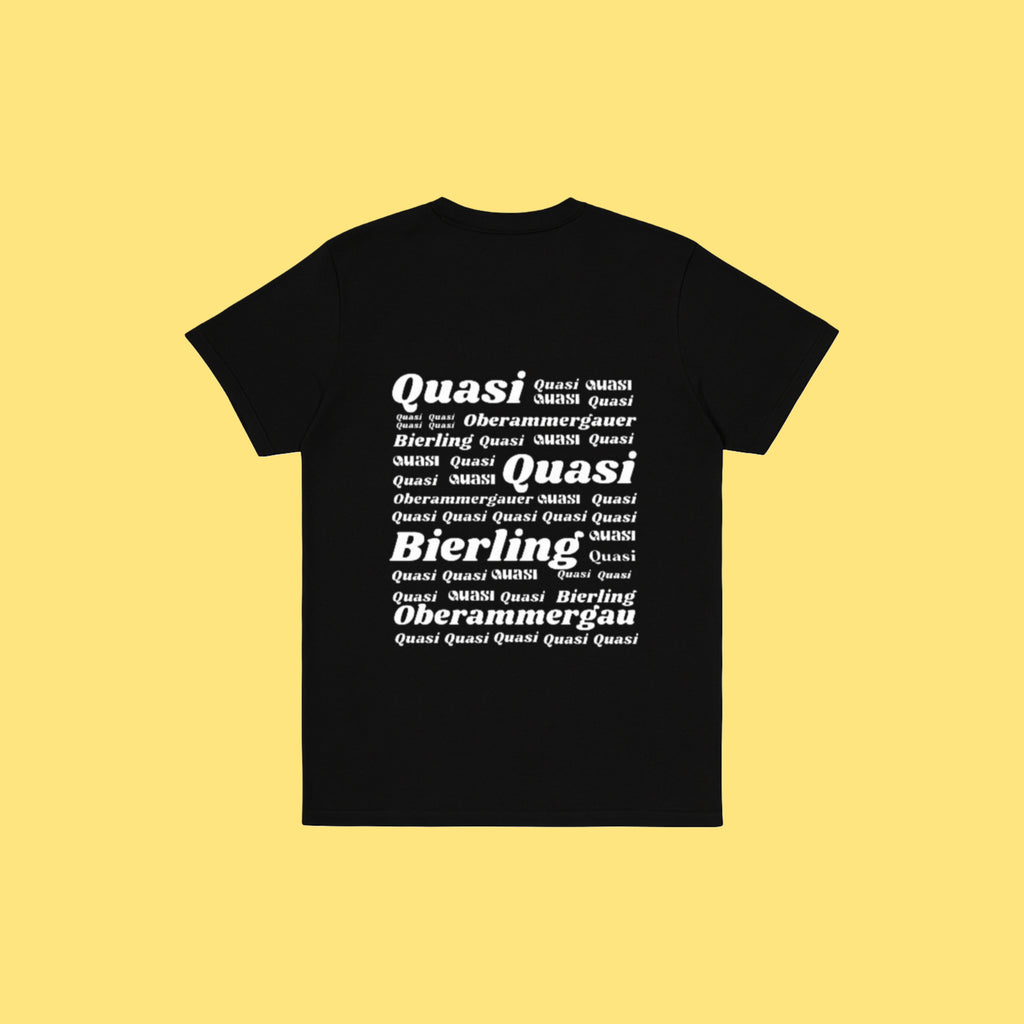 quasi, quasi, quasi backprint T-Shirt